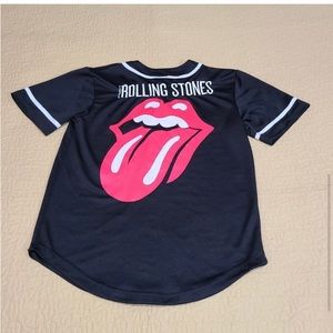 Rolling Stones baseball jersey style